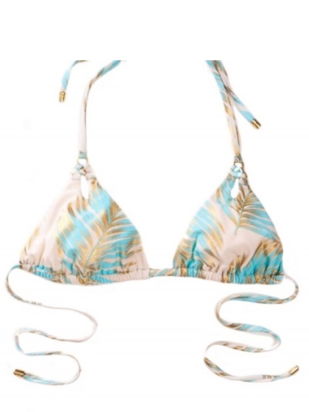 Beach Bunny Aqua Palm Bikini M/L - Picture 4 of 12